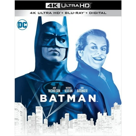 Batman (4K Ultra HD + Blu-ray) (Michael Keaton Best Batman)