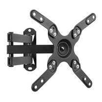 Mount-It! Full Motion TV Wall Mount, 15" Extension,  Fits 17"-47" TVs, Capacity 33 lbs., Single Stud Installation