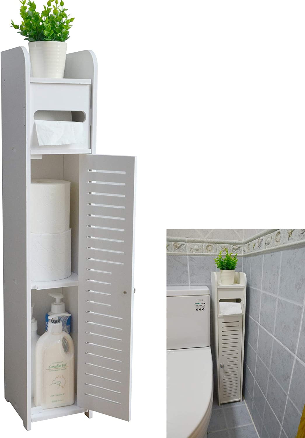 Small Bathroom Floor Storage Cabinet – Flooring Ideas