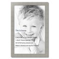 thumbnail image 2 of ArtToFrames 20x31 inch Metallic Deco Silver Picture Frame, Silver MDF Poster Frame (4501), 2 of 7