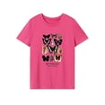 thumbnail image 1 of Camiseta de manga corta para mujer, camiseta clásica con cuello redondo para el trabajo, vacaciones, compras L, 1 of 7