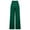 Green, variant on Women's Casual Autumn Straight Solid Color High Waist Suit Pants With Pocket Hot Pink M