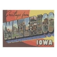 thumbnail image 2 of Waterloo, Iowa, Large Letter Scenes (1000 Piece Puzzle, Size 19x27, Challenging Jigsaw Puzzle for Adults and Family, Made in USA), 2 of 4