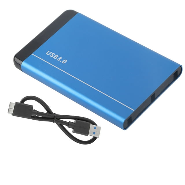 <p>Disque Dur Externe Portable, Boîtier de Disque Dur Mobile Portable Installation Facile Transmission Haute Vitesse Ferme pour Tablette</p>
