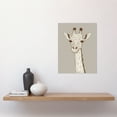 thumbnail image 2 of Cute Giraffe Head Line Drawing Illustration Unframed Wall Art Print Poster Home Decor Premium, 2 of 4