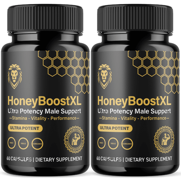 Honey Boost XL Advanced Formula Pills All Natural Vitamin Supplement 120 Capsules