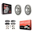 thumbnail image 1 of Transit Auto Rear Coated Disc Brake Rotors and Semi-Metallic Pads Kit for Car 2013-2015 Mazda CX-5 KGF-101540, 1 of 11