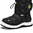 thumbnail image 4 of GYMEPIC Kids Waterproof Snow Boots Warm Winter Shoes Anti Slip Outdoor Boots Easy On Off for Boys Girls, 4 of 5