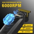 thumbnail image 2 of SUPRENT Cortapelos para Hombres - Cortapelos inalámbrico para Barba con Pantalla LED, recortador Recargable de Alto Rendimiento para Uso doméstico con Cuchillas de Titanio, 2 of 5