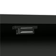 thumbnail image 6 of Yaheetech Wooden Bathroom Floor Cabinet with Adjustable Shelf, Black, 6 of 8