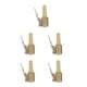 thumbnail image 3 of Riwesomey Boquilla de inflado de neumáticos inflables, Conector de válvula de inflado, adaptador de Clip resistente al desgaste para compresor, piezas de Type2 NO2 Riwesomey CBP258781, 3 of 6
