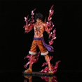 thumbnail image 2 of Figuras de Luffy de One Piece de 24 cm, figuras de acción de Monkey D. Luffy con cerezas fluidas, colección de anime de PVC, modelo de muñeca, juguete, regalo de cumpleaños para niños, 2 of 5