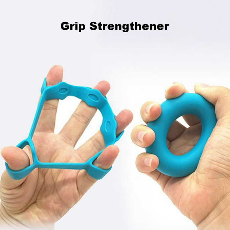 Adjustable Finger Grip Strengthener - Silicone Sphere Hand Exerciser For Grip Strength Training | Portable Trainer