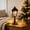 Brown, variant on Christmas Snow Globe Lantern with Music, Battery Operated Lighted Swirling Glitter Water Lantern with Timer for Christmas Home Decoration, Christmas Tree