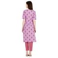 thumbnail image 4 of Phagun 2 Pcs Printed Kurta Pajama Set For Womens, Cotton Ethnic Set Indian Wear, 4 of 9