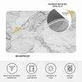 thumbnail image 3 of Gray Marble Door Mat Indoor Outdoor, Modern Simple Gradient Abstract Patterned Non Slip Welcome Mat with Rubber Backing, Absorbent Fabric Front Door Mats Entryway Rug for Home Patio Entrance 24"x36", 3 of 9