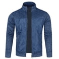 thumbnail image 2 of Rrunsv Men's Hooded Softshell Jacket Waterproof Lightweight Insulated Windbreaker Lined Rain Shell Jacket Boys Fashion Navy,2XL, 2 of 4