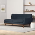 thumbnail image 2 of Modway Engage Right-Arm Upholstered Fabric and Wood Loveseat in Azure Blue, 2 of 5
