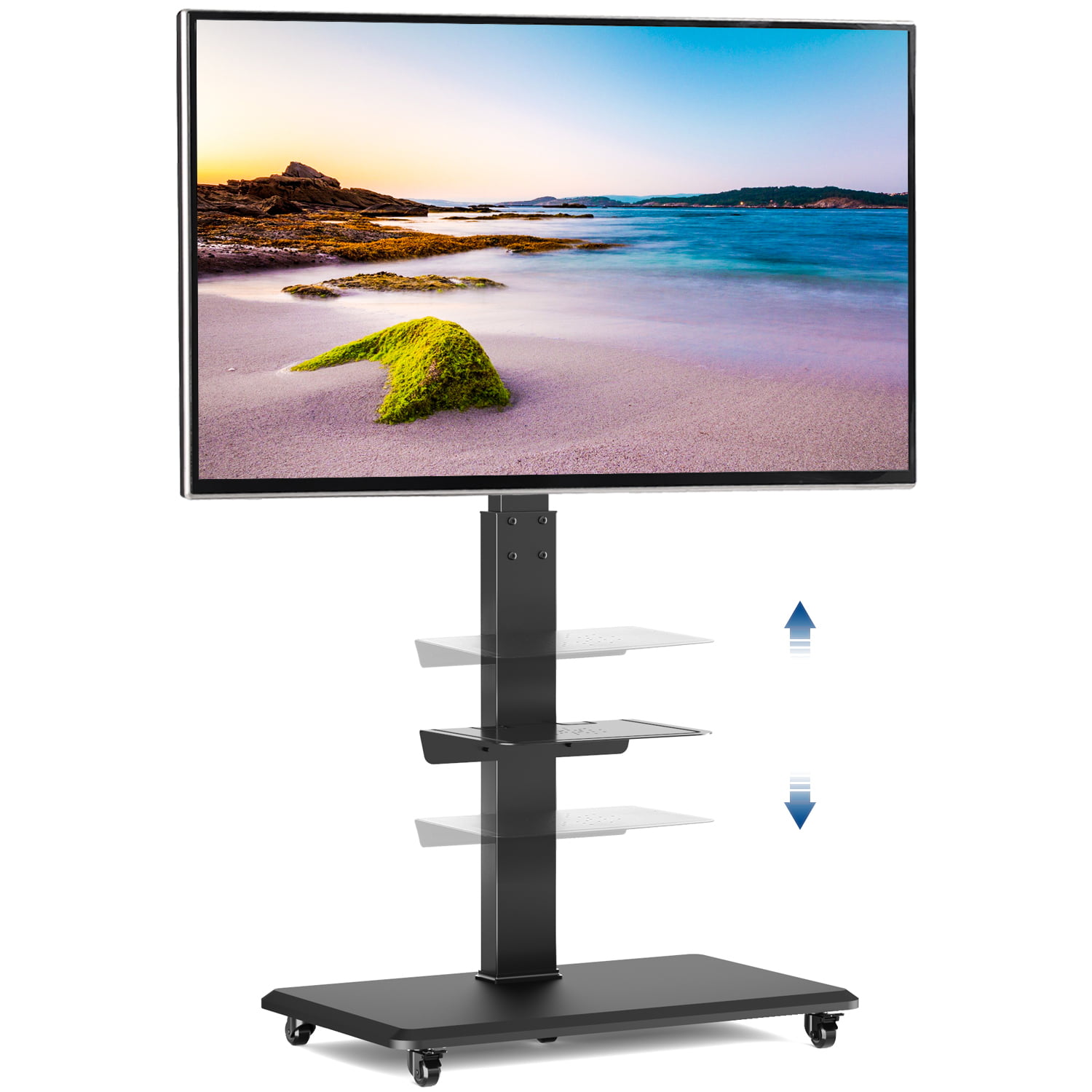 Swivel Tabletop TV Base Stand with Mount for 37 40 45 50 55 60 65 70 inch  TV 