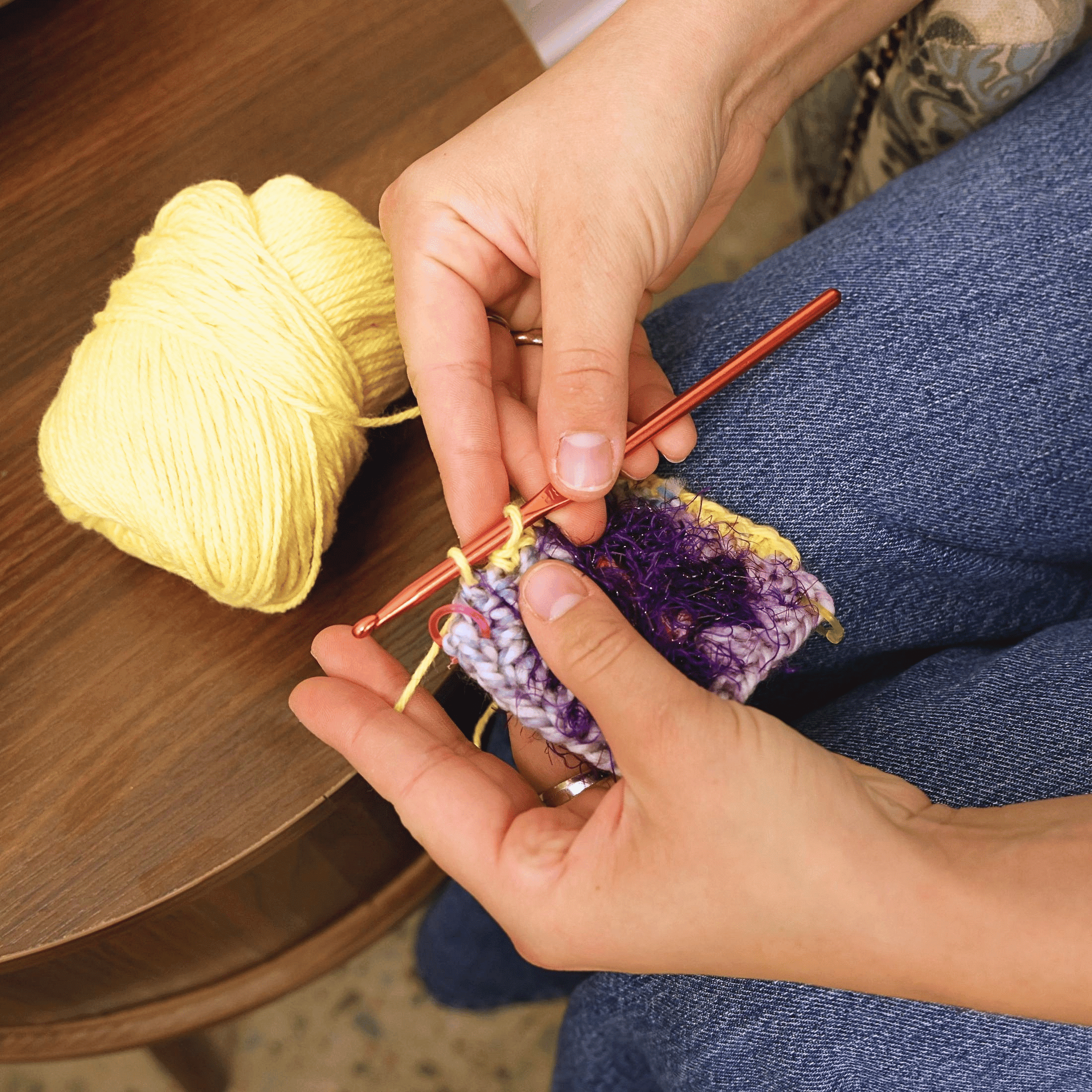 Hello Hobby Aluminum Crochet Hook, Size H, 5 mm