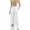 White-Pants for Women, variant on Women Linen Summer Pants Dandelion Pattern Wide Leg Pants Drawstring High Waist Beach Trousers with Pockets
