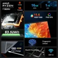 thumbnail image 2 of Laptop ,Gaming Laptop 15.6 FHD , AMD Ryzen 7 5825U, 16GB RAM, 1TB SSD, Windows 11PRO, Graphite, Backlit KB, Gray, 2 of 7