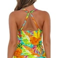 thumbnail image 2 of Sunsets Swimwear Lush Luau Elsie Tankini Top, 2 of 6