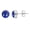 Lapis Lazuli, variant on Natural Oyster Copper Turquoise 925 Sterling Silver Post Stud Earrings for Women - December Birthstone Spiny Stone Silver Plated Jewelry - Birthday Gift for Her