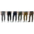 thumbnail image 6 of Galaxy by Harvic Mens Banded Bottom Twill Cargo Pants, 6 of 7