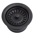 thumbnail image 1 of Nantucket Sinks 3.5EDF-ORB Extended Flange Disposal Kitchen Drain, 3.5", Brushed Oil Rubbed Bronze, 1 of 4