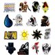 thumbnail image 3 of 50pcs Game Stickers, Cool Trendy Game Decals for Boys Men Water Bottles Notebook Luggage Bicycle Motorcycle Boy Gifts, 3 of 5