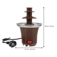 thumbnail image 5 of Professional Chocolate Machine Daily Use Chocolate Fountain Maker Chocolate Waterfall Machine, 5 of 5