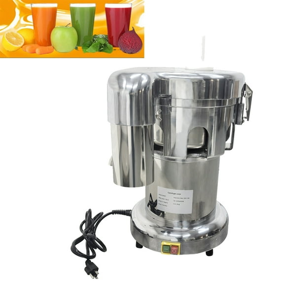 Commercial Fruit and Vegetable Juicer Stainless Steel Electric Divide Juice Residues Machine
