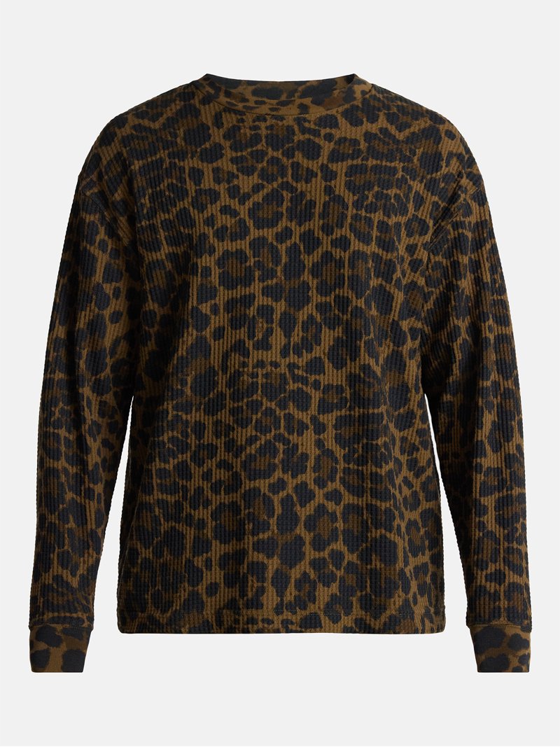 No Boundaries Thermal Tee with Long Sleeves, Men's & Big Men's