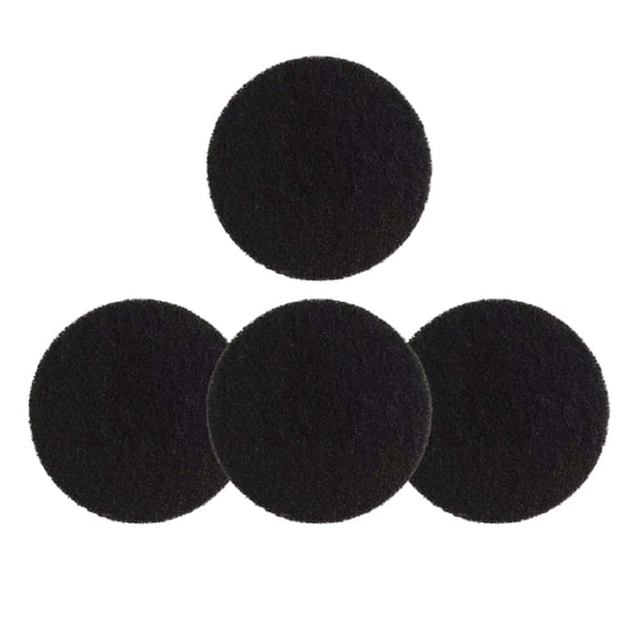 Genligt Activated Carbon Filters Compatible with Petmate Booda Dome Cat Litter Box, Replacement Official Size, 4 Pack