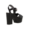 thumbnail image 2 of Zapatillas Milagros Mujer Vestir Tacon Ancho Ajustables negro 25, 2 of 4