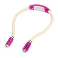 thumbnail image 1 of Neck Reading Light 2 Flexible Arms Hands for Reading Repair Pink, 1 of 3