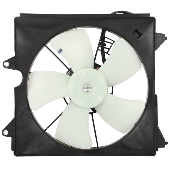 SCITOO Engine Cooling Fan Assembly Compatible with Acura for R-D-X 2013-2018; for Honda for A-ccord 2008-2012; for A-ccord C-rosstour 2010-2011; for C-rosstour 2012-2015; 3.5L; Replace 601190