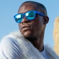 thumbnail image 4 of Gafas de sol Goodr Falkor's Fever Dream, polarizadas, azules, UV400, 4 of 9