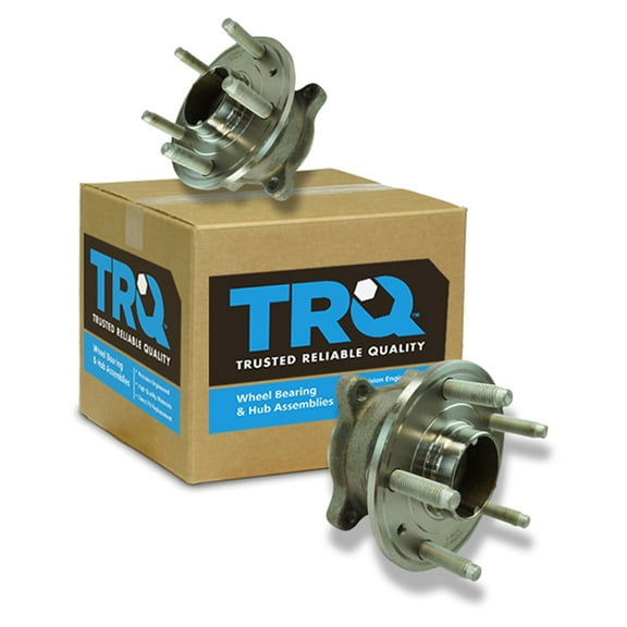 TRQ Rear Wheel Bearing & Hub Assembly LH RH Kit Pair Set of 2 for Chevy Cruze BHA53831