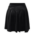 thumbnail image 3 of JINMGG Womens Plus Size Clearance $5 Women Fashion High Waist Solid Mini Pencil Skirt Hip Slim Short Skirt Black L, 3 of 4