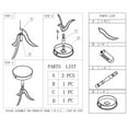 thumbnail image 2 of Frenchi Home Furnishing Tea/Side Occasional Table, 2 of 4