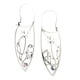 thumbnail image 3 of Pendientes Sunnimix Aretes Colgantes Llamativos para Mujeres Fiesta Púrpura, 3 of 8
