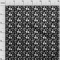 thumbnail image 3 of oneOone Rayon Black Fabric Geometrical Craft Projects Decor Fabric Printed By The Yard 56 Inch Wide-aA, 3 of 5