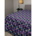 thumbnail image 2 of Abstract Down Alternative Comforter, Repeating Pattern of Dreamy Motif in Colors, Microfiber Quilt for All Season, 5 Sizes, Purple Fuchsia, by Ambesonne, 2 of 3