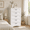 White, variant on Aiho Modern 7 Drawer Dresser, 47" Wide White Chest of Drawers with Anti-Tip & Handleless Design, Storage Organizer for Nursery, Living Room, Entryway, Bedroom
