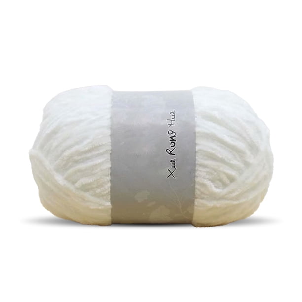 Hilo de tejer Terciopelo suave Hilos de tejer a mano Bufanda Suéter de bebé Manta Suministros de tejido de hilo de bricolaje, 01 Scienceny HA009069-01