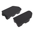 thumbnail image 1 of 2 uds cubiertas de bolsillo de estaca de riel de cama tapas negras de ABS cubiertas de bolsillo de estaca de riel de cama de camión reemplazo para Silverado 2019-21 ANGGREK Otros, 1 of 8