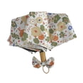 thumbnail image 4 of plegable ligero para mujer, diseño floral, resistente al viento triple, 4 of 8