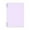 Purple, variant on Blasgw Coil Book A5 Horizontal Notebook 8-hole Hand Thickened Office Learning Notebook Purple